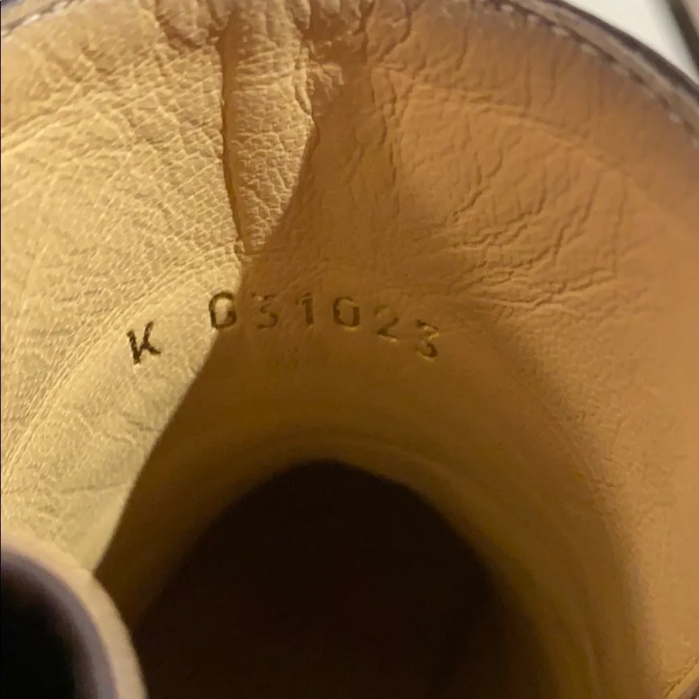 Chanel calf skin Booties with double zip